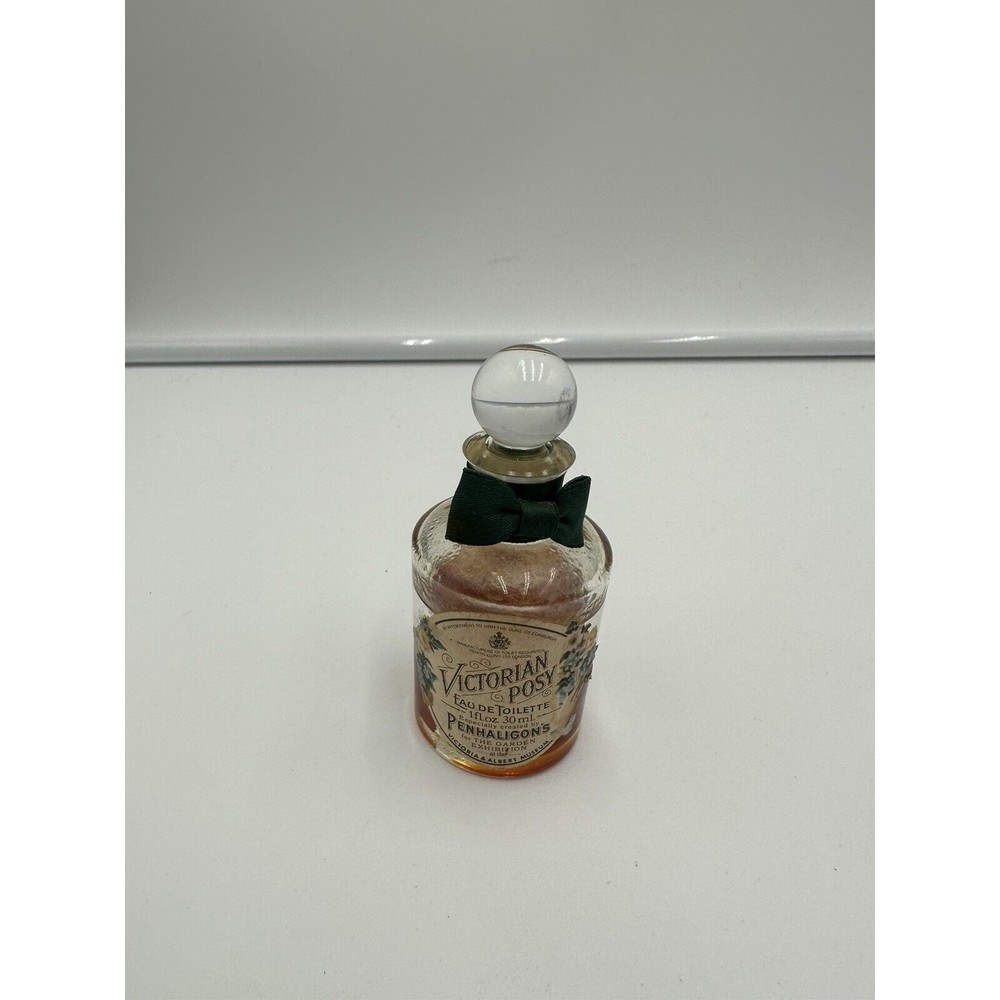 PENHALIGON'S VINTAGE "VICTORIAN POSY" EAU DE TOILETTE 1 OUNCE PRE OWNED READ